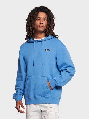 Penfield Badge Hoodie Herren Blau | P-5162083