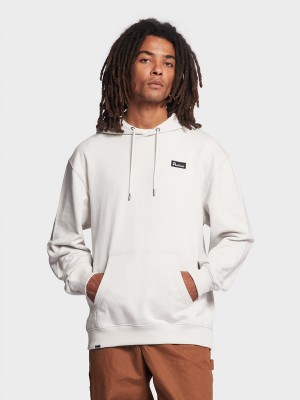 Penfield Badge Hoodie Herren Weiß | P-1285460