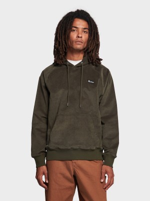 Penfield Corduroy Hoodie Herren Dunkelgrün | P-9857432