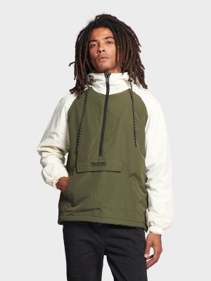 Penfield Hudson Script Windjacke Herren Dunkelgrün | P-0576983