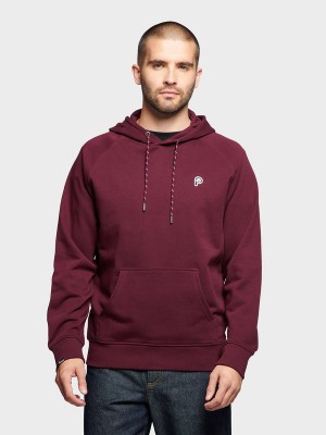 Penfield P Bear Hoodie Herren Fuchsie | P-4062589