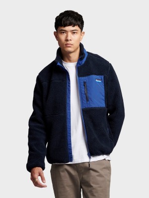 Penfield Penfield Mattawa Fleecejacke Herren Navy Blau | P-8197326