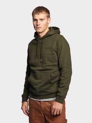 Penfield Ridge Trail Back Graphic Hoodie Herren Dunkelgrün | P-1853746
