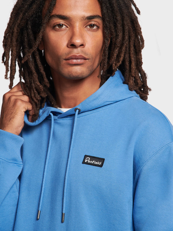 Penfield Badge Hoodie Herren Blau | P-5162083