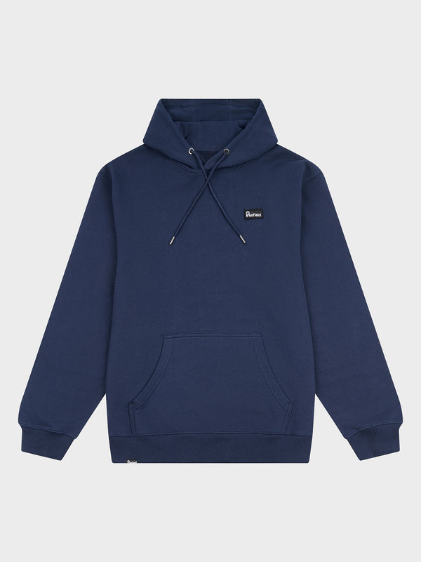 Penfield Badge Hoodie Herren Navy Blau | P-6407513