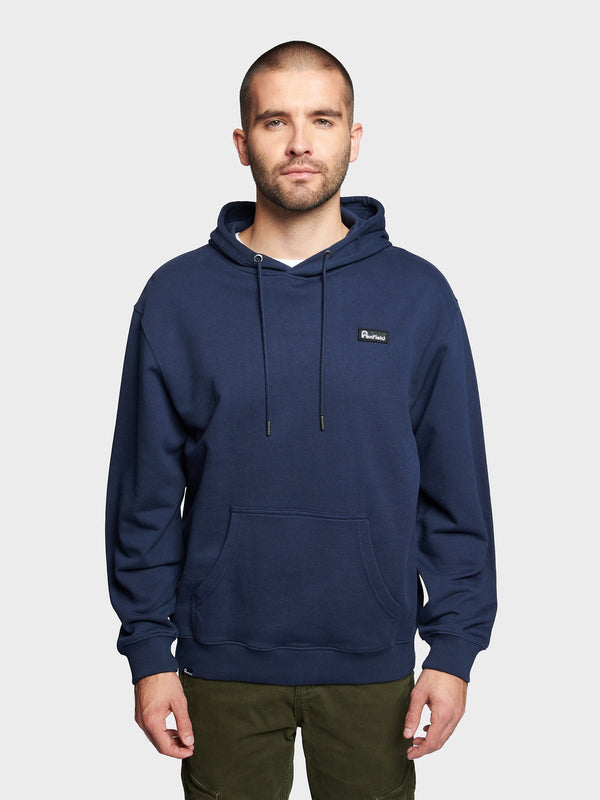 Penfield Badge Hoodie Herren Navy Blau | P-6407513