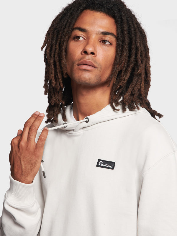 Penfield Badge Hoodie Herren Weiß | P-1285460