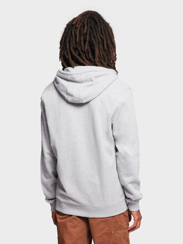 Penfield Badge Zip Hoodie Herren Grau | P-5641038