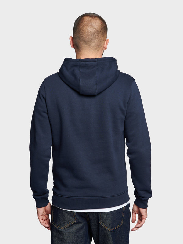 Penfield Bear Chest Print Hoodie Herren Navy Blau | P-9162084