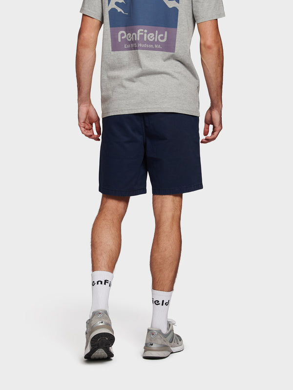 Penfield Elasticated Kurze Hose Herren Navy Blau | P-4058173