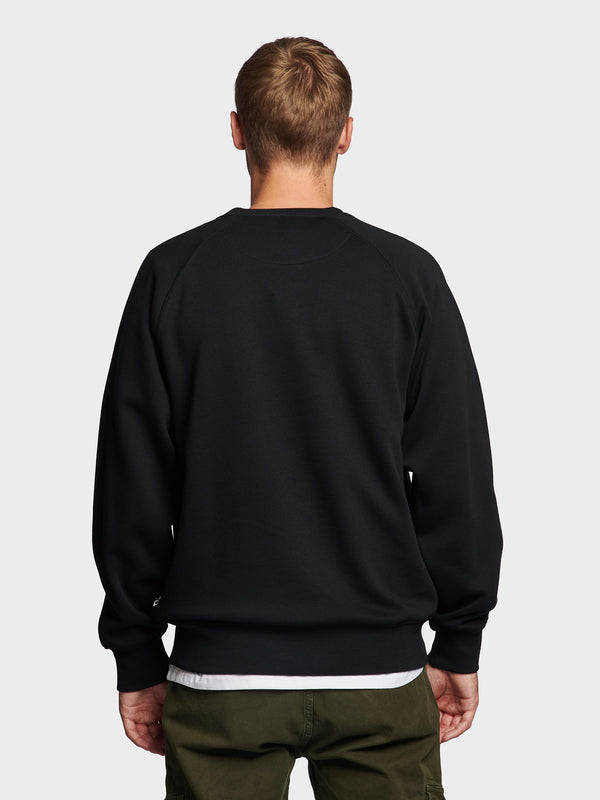 Penfield Embroidered Pullover Herren Schwarz | P-4326105