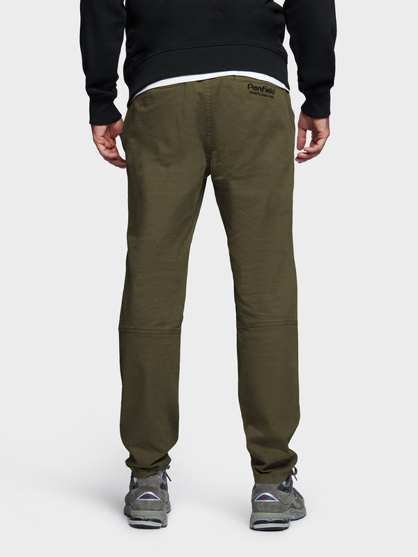 Penfield Hudson Script Hose Herren Dunkelgrün | P-0453862