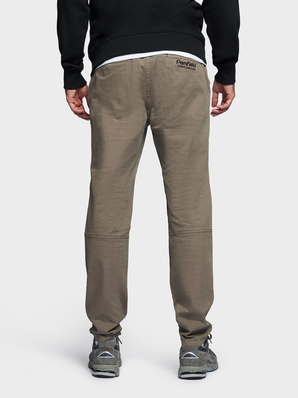 Penfield Hudson Script Hose Herren Khaki | P-7853106