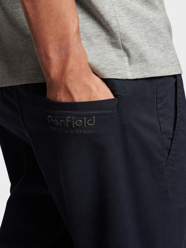 Penfield Hudson Script Hose Herren Navy Blau | P-1845927