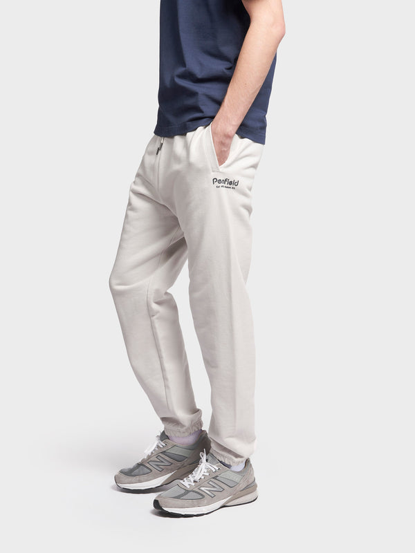 Penfield Hudson Script Jogginghose Herren Weiß | P-4978210