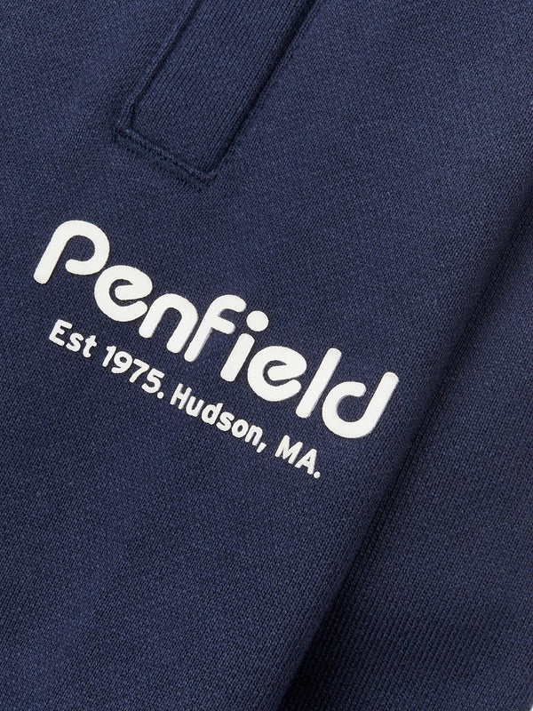Penfield Hudson Script Jogginghose Herren Navy Blau | P-3078542