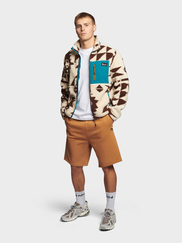 Penfield Hudson Script Kurze Hose Herren Dunkelgelb | P-9075264