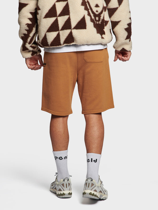 Penfield Hudson Script Kurze Hose Herren Dunkelgelb | P-9075264