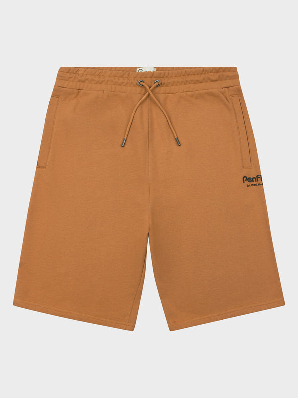 Penfield Hudson Script Kurze Hose Herren Dunkelgelb | P-9075264
