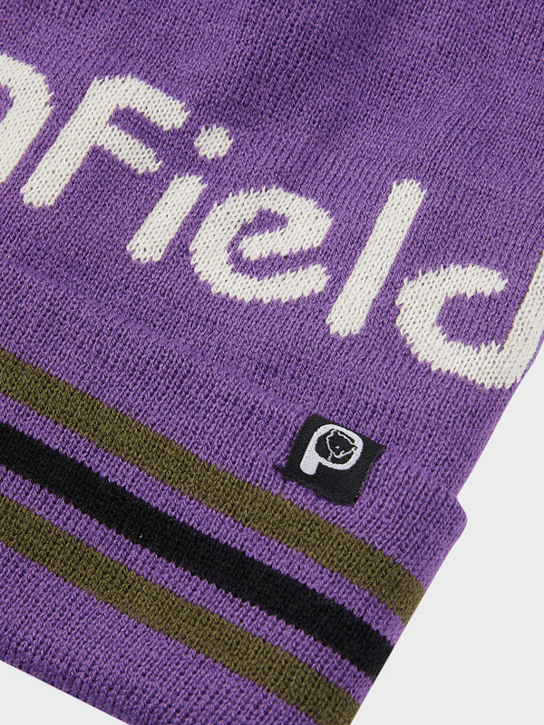 Penfield Intarsia Knit Bobble Hut Herren Lila | P-1945087