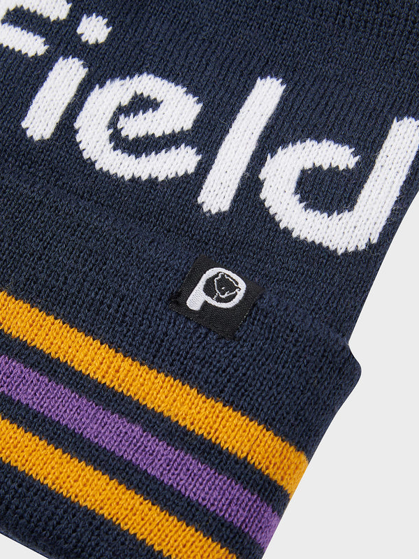 Penfield Intarsia Knit Bobble Mütze Herren Navy Blau | P-5810329