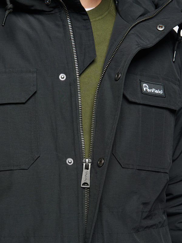 Penfield Kasson Parka Jacken Herren Schwarz | P-4307291
