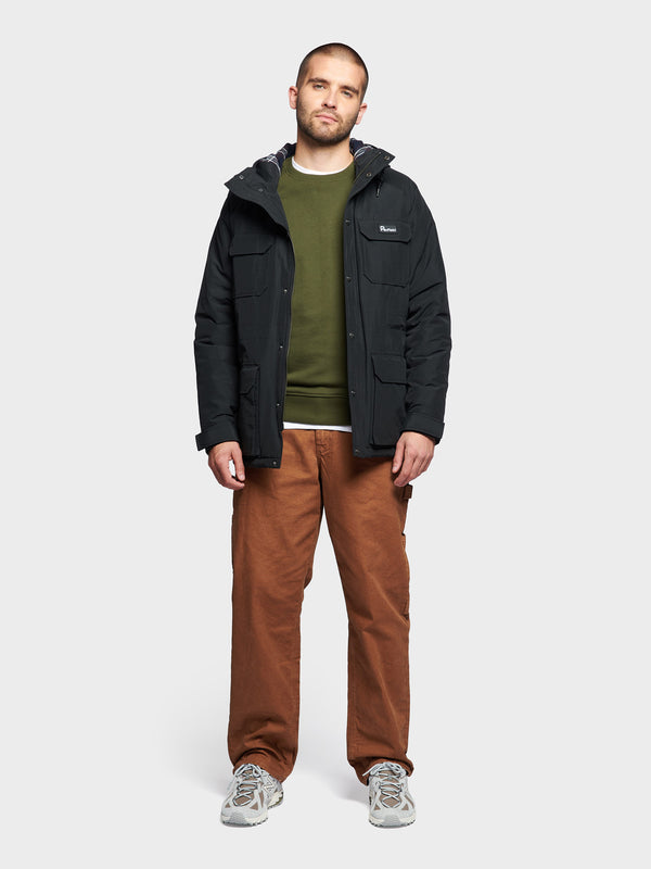Penfield Kasson Parka Jacken Herren Schwarz | P-8592173