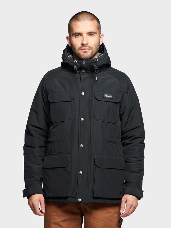 Penfield Kasson Parka Jacken Herren Schwarz | P-8592173