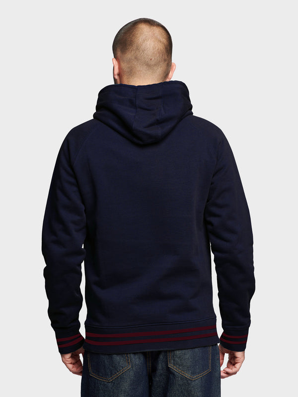Penfield Large P Bear Chest Print Hoodie Herren Navy Blau | P-9453710