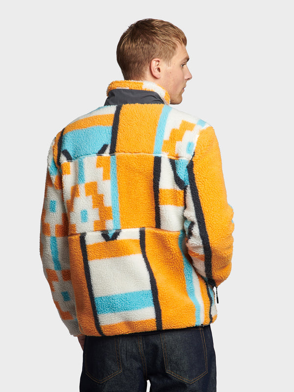 Penfield Mattawa Geo Print Borg Fleecejacke Herren Mehrfarbig | P-9285064