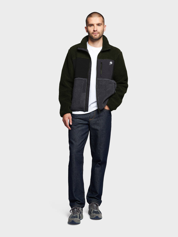 Penfield P Bear Borg Fleecejacke Herren Grau | P-3501268