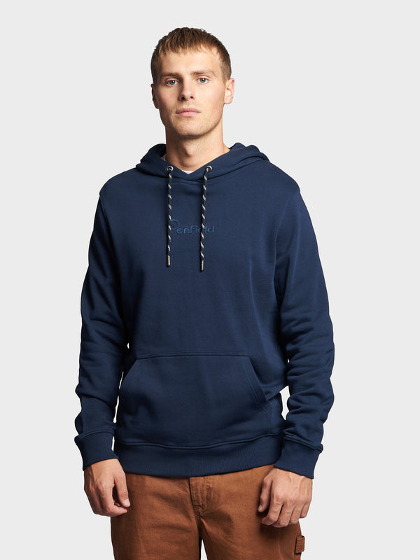 Penfield P Bear Graphic Print Hoodie Herren Navy Blau | P-9064837