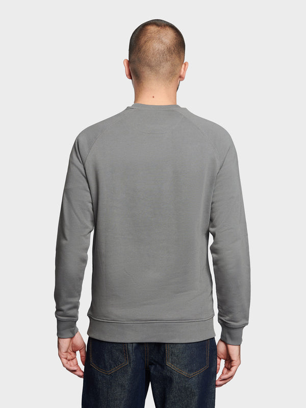 Penfield P Bear Reverse Loopback Pullover Herren Grau | P-4896530