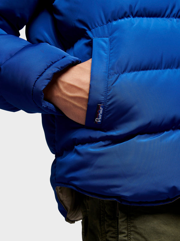 Penfield Penfield Contrast Yoke Pufferjacke Herren Blau | P-6547183
