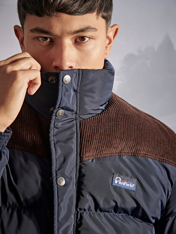 Penfield Penfield Easton Mantel Herren Navy Blau | P-5283641