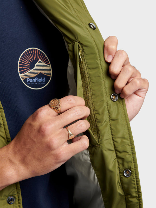 Penfield Penfield Rockford Mantel Herren Olivgrün | P-5982670
