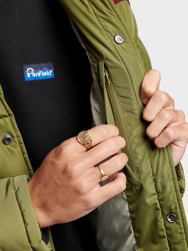 Penfield Penfield Rockford Pufferjacke Herren Olivgrün | P-3516048