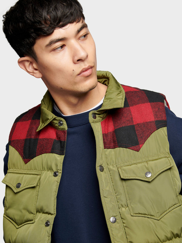 Penfield Penfield Rockford Weste Herren Olivgrün | P-0376541