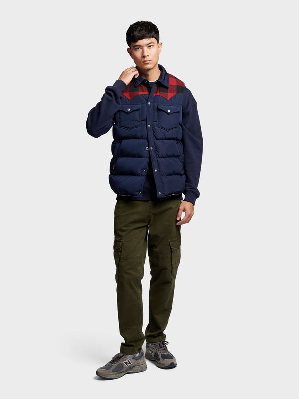 Penfield Penfield Rockford Weste Herren Navy Blau | P-5847392