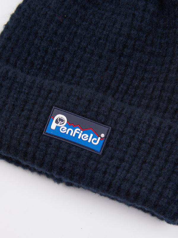 Penfield Penfield Waffle Mütze Herren Navy Blau | P-9380617