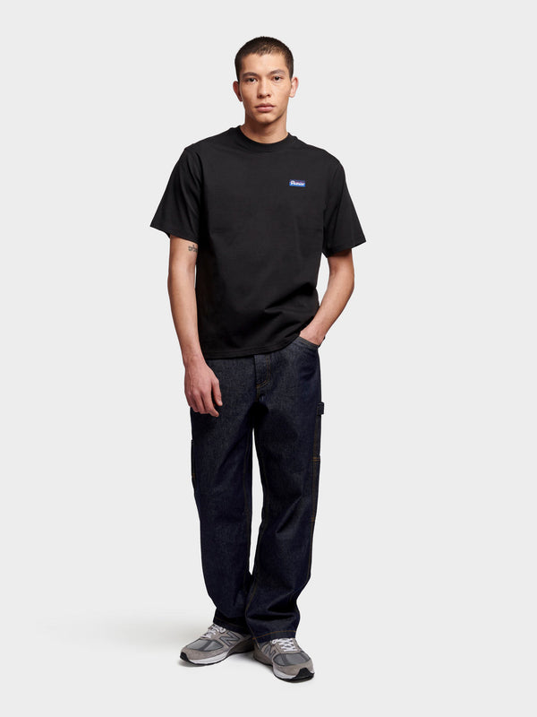 Penfield Penfields Men Original Logo T-shirts Herren Schwarz | P-7408256