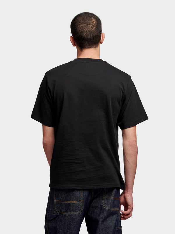 Penfield Penfields Men Original Logo T-shirts Herren Schwarz | P-7408256