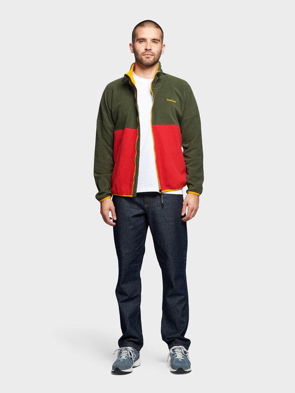 Penfield Polar Fleecejacke Herren Rot | P-9731406