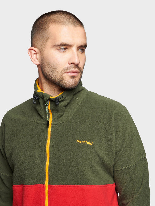 Penfield Polar Fleecejacke Herren Rot | P-9731406