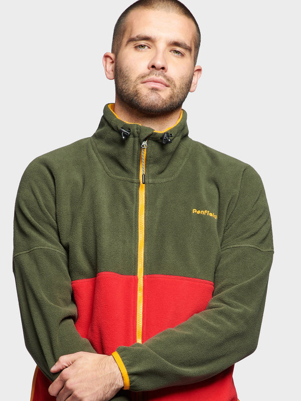 Penfield Polar Fleecejacke Herren Rot | P-9731406