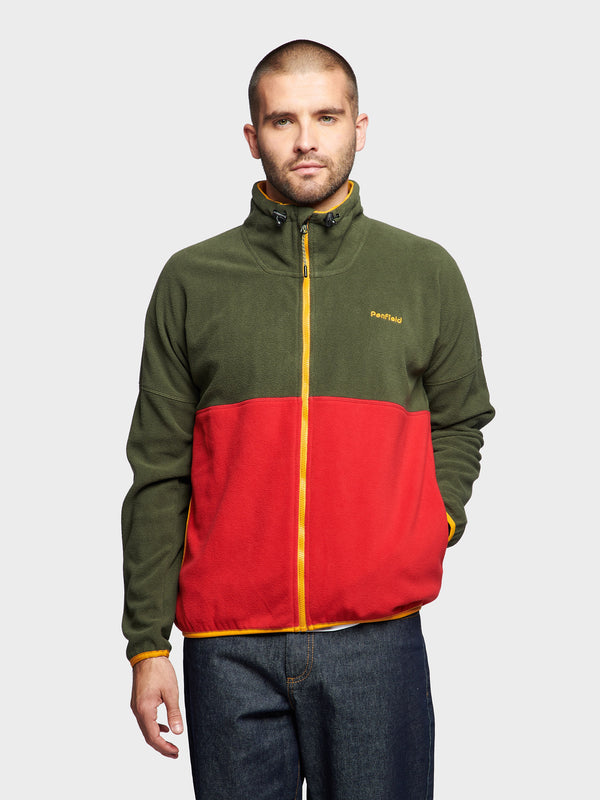 Penfield Polar Fleecejacke Herren Rot | P-9731406