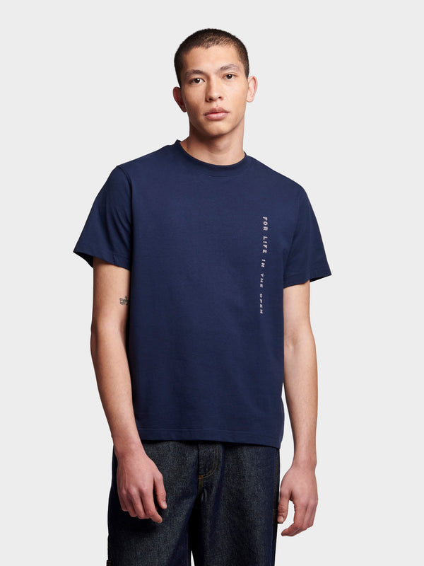 Penfield Relaxed Fit For Life T-shirts Herren Navy Blau | P-0129853