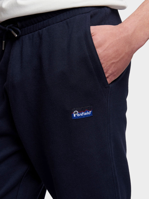 Penfield Relaxed Fit Original Logo Jogginghose Herren Blau | P-1837209