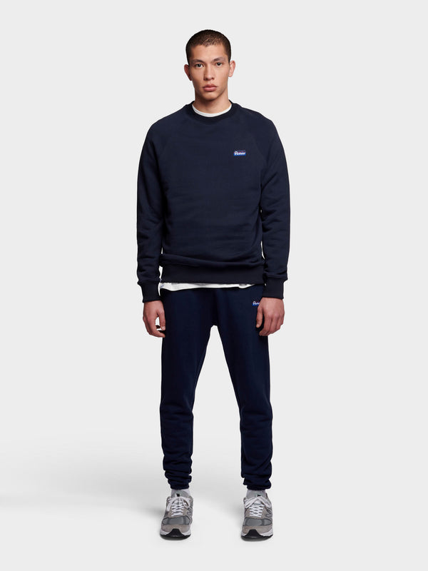 Penfield Relaxed Fit Original Logo Jogginghose Herren Blau | P-1837209