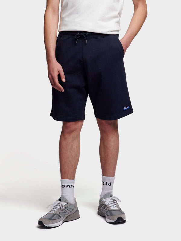 Penfield Relaxed Fit Original Logo Kurze Hose Herren Blau | P-7351960